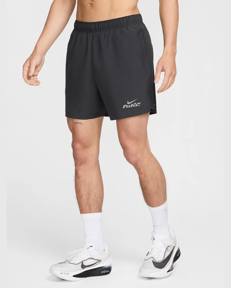 Nike Challenger Flash gefütterte Dri-FIT-Laufshorts (ca. 13 cm) (Herren) - Grau Grau