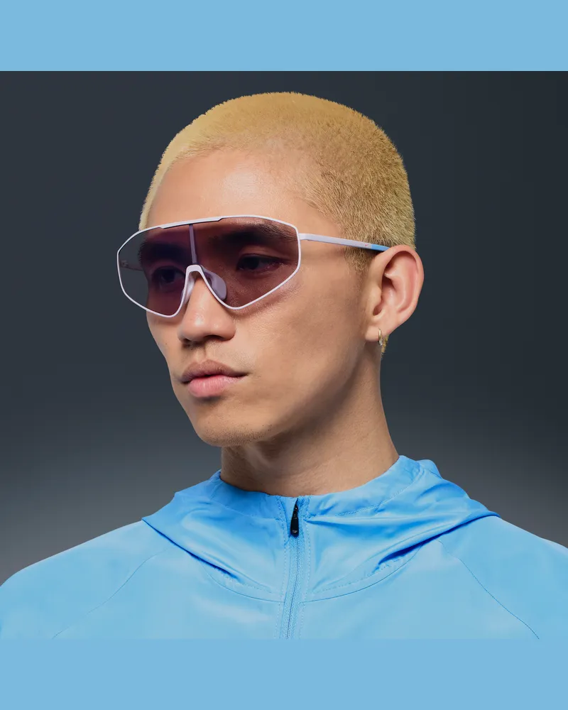 Nike Echo Shield 2 verspiegelte Sonnenbrille - Lila Lila