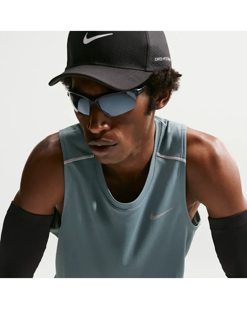 Nike Miler Dri-FIT Lauf-Tanktop (Herren) - Grau Grau