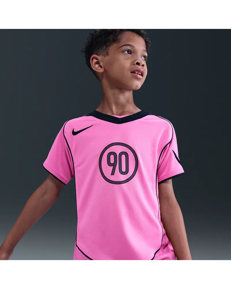 Nike Total 90 Fußballtrikot mit Dri-FIT-Technologie (ältere Kinder) - Pink Pink