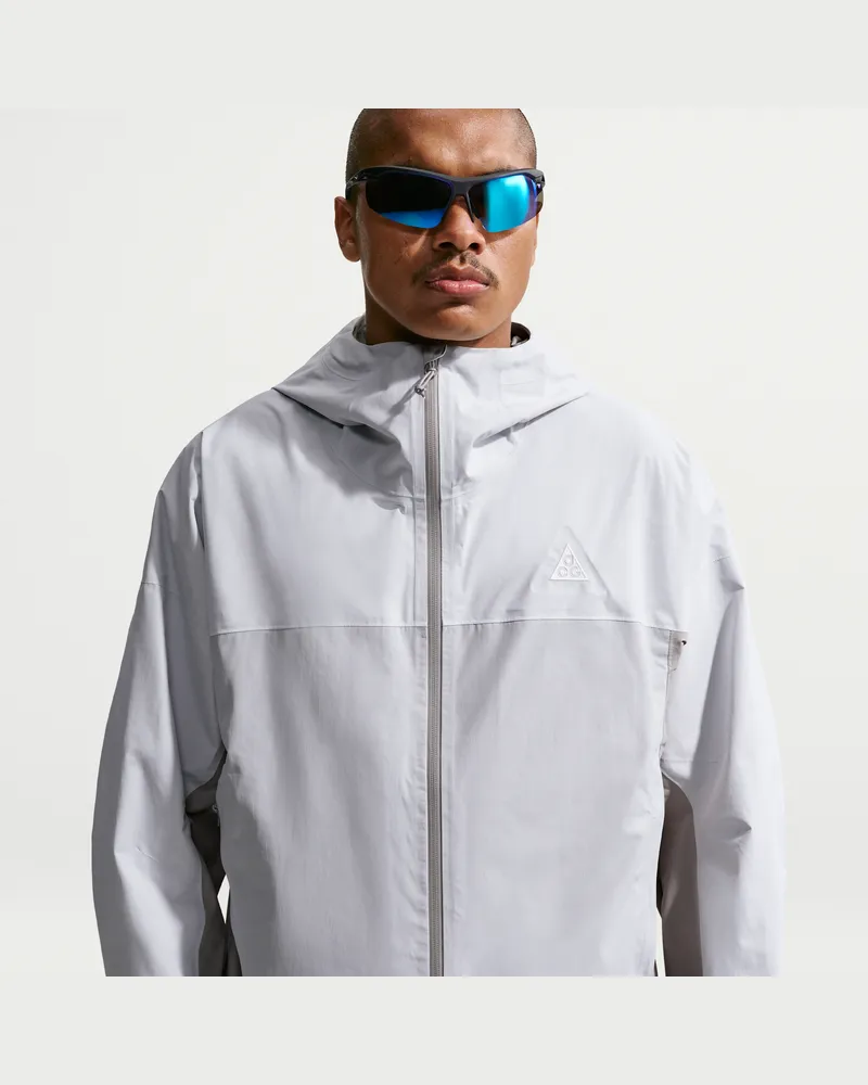 Nike ACG "Morpho" Storm-FIT ADV Regenjacke (Herren) - Grau Grau