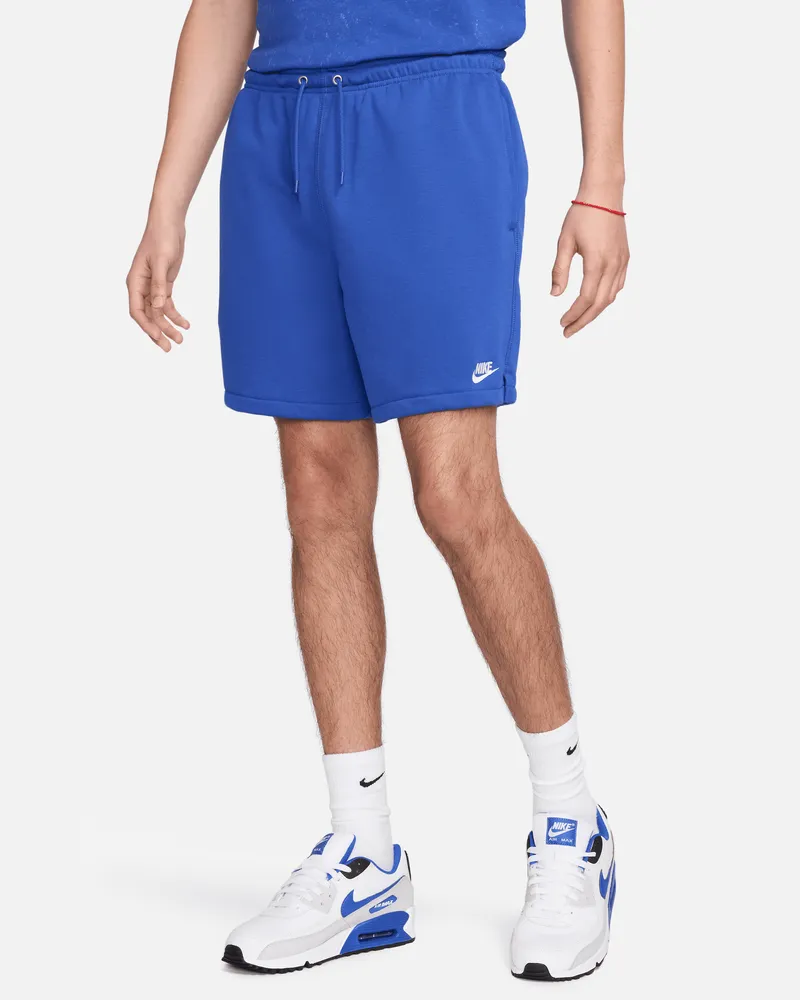 Nike Club Flow-Shorts aus French Terry für Herren - Blau Blau
