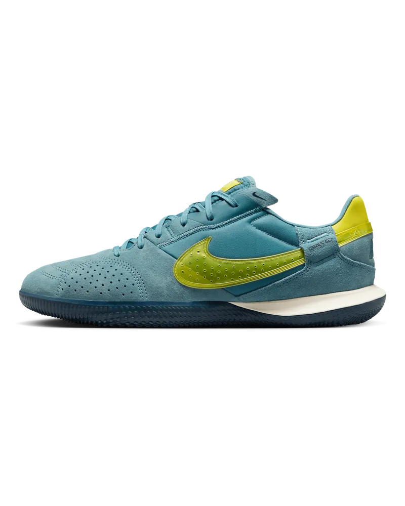 Nike Streetgato Low-Top-Fußballschuh - Blau Blau