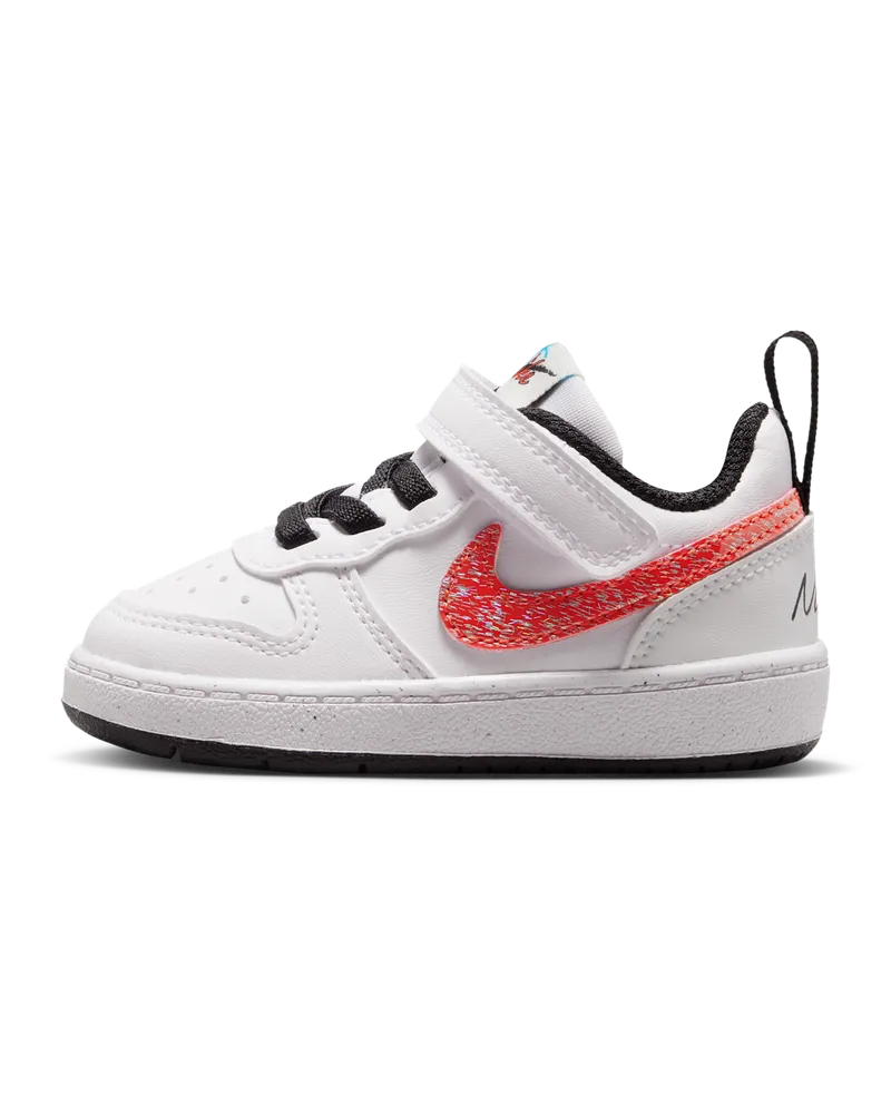 Nike Court Borough Low Schuh für Babys und Kleinkinder - Weiß Weiß