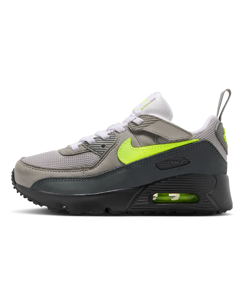 Nike Air Max 90 Schuh (jüngere Kinder) - Schwarz Schwarz