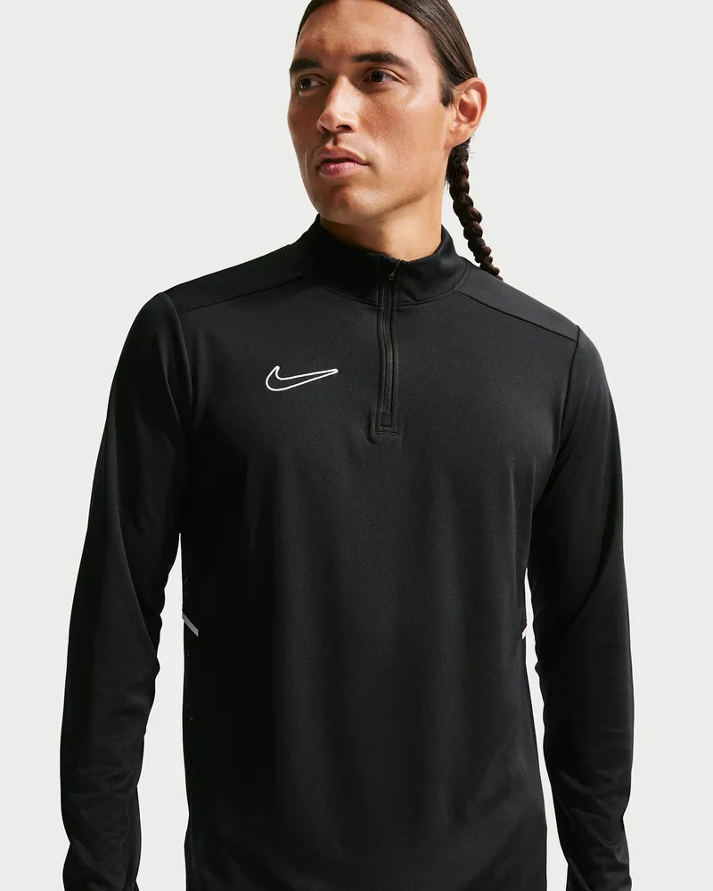 Nike Academy Dri-FIT Fußball-Drill-Oberteil (Herren) - Schwarz Schwarz
