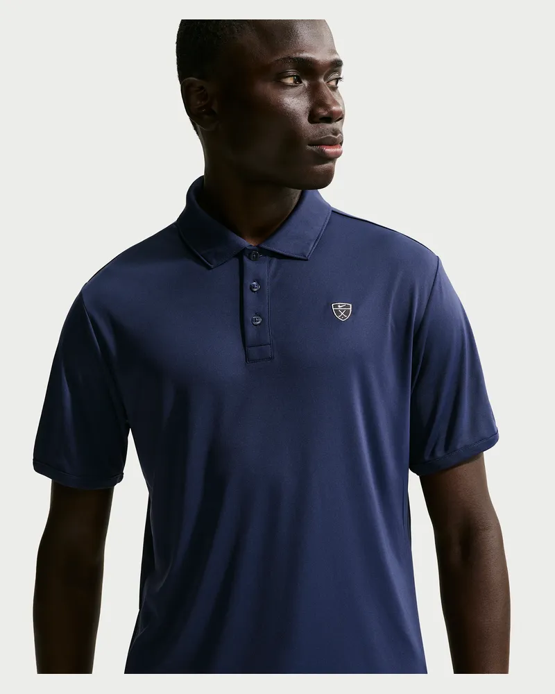 Nike Par Dri-Fit Golf-Poloshirt (Herren) - Blau Blau