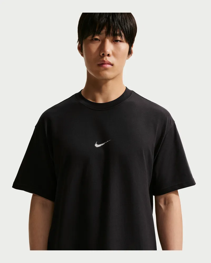 Nike Basketball-T-Shirt (Herren) - Schwarz Schwarz