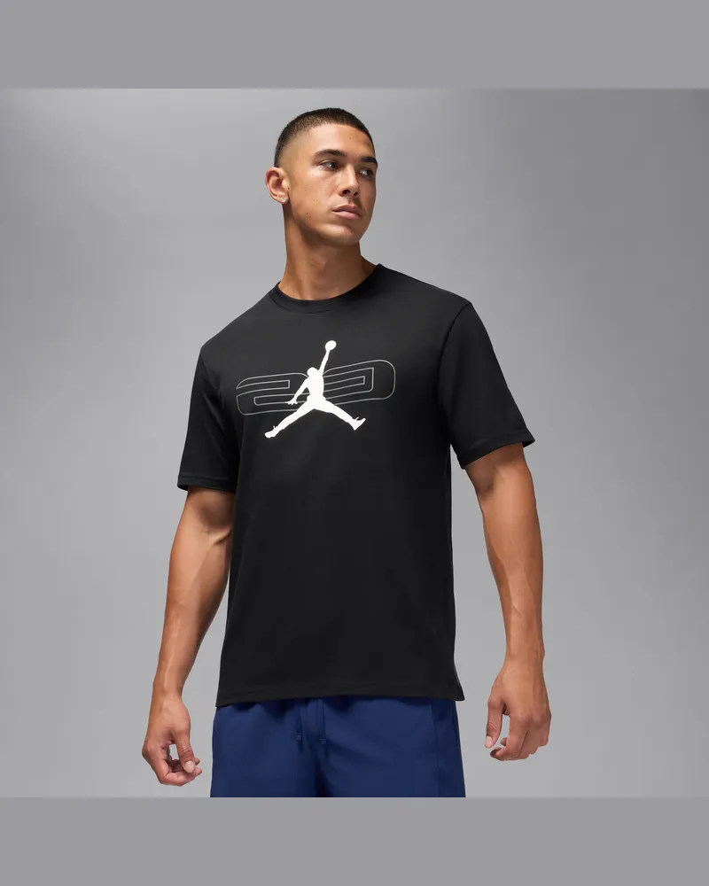 Jordan Sport Herren-T-Shirt - Schwarz Schwarz