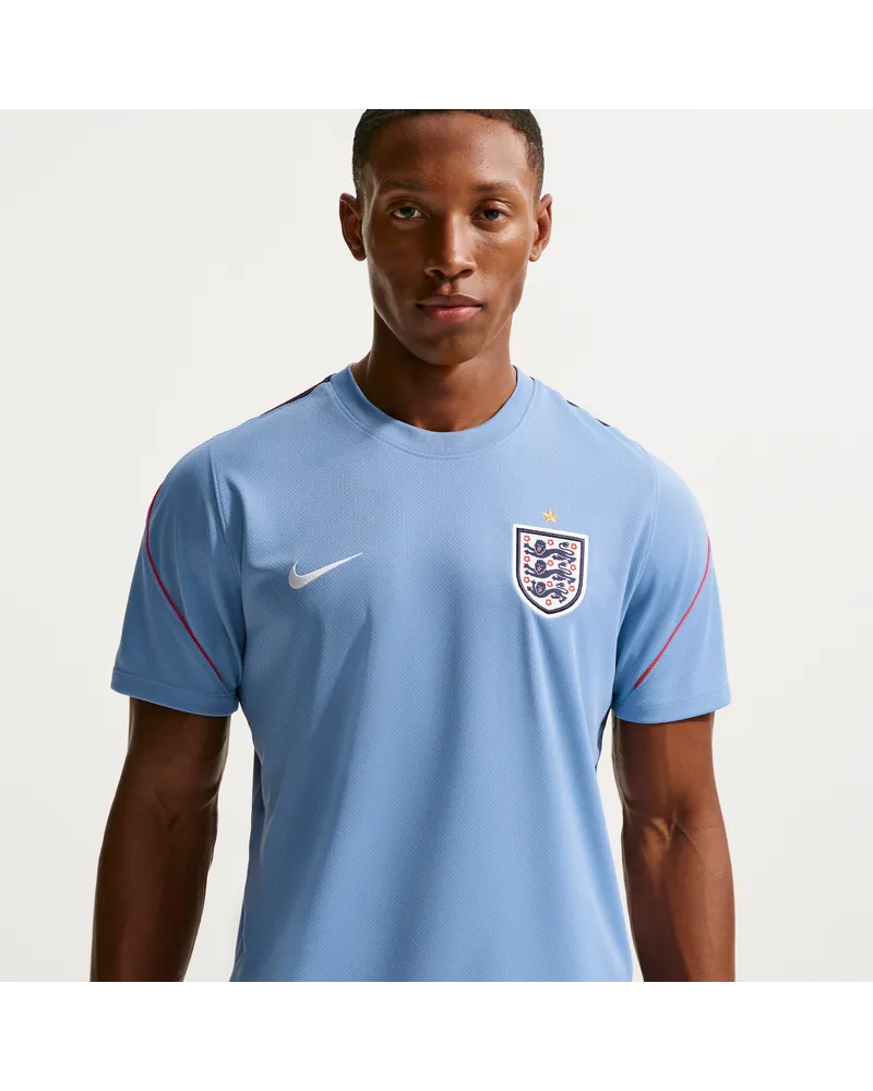 Nike England Strike  Football Dri-FIT Kurzarmshirt (Herren) - Blau Blau