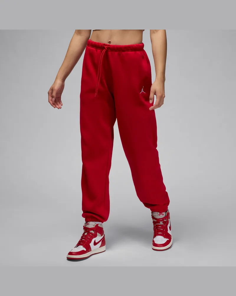 Jordan Brooklyn Fleece Damenhose - Rot Rot