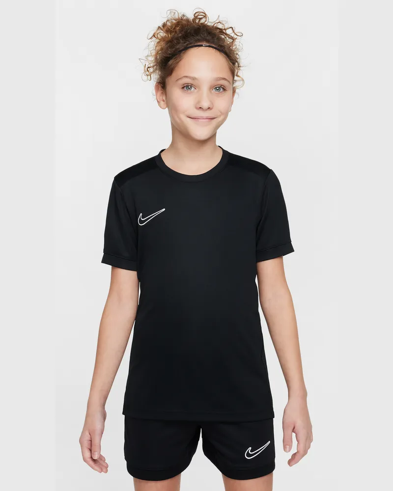 Nike Academy Dri-FIT Fußballoberteil (ältere Kinder) - Schwarz Schwarz