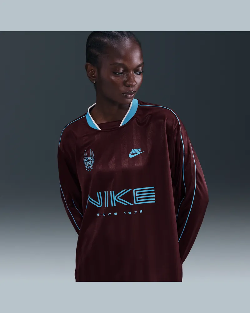 Nike Sportswear Damen Longsleeve-Jersey-Oberteil - Rot Rot
