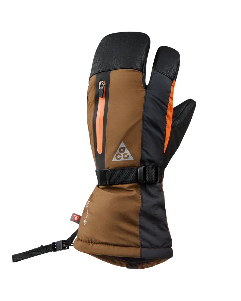 Nike ACG Therma-FIT ADV GORE-TEX 3-Finger-Handschuhe - Braun Braun