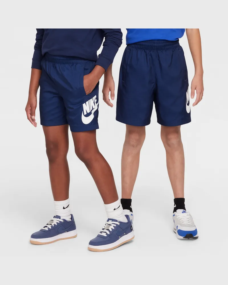 Nike Sportswear Club Webshorts (ca. 15 cm; ältere Kinder) - Blau Blau