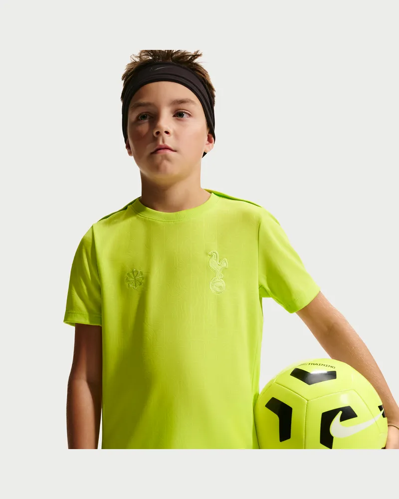 Nike Tottenham Hotspur Academy Pro SE  Dri-FIT Fußball-Kurzarm-Oberteil für ältere Kinder - Grün Grün