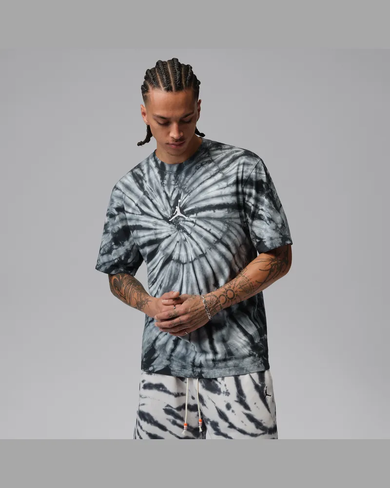 Jordan Brooklyn Festival-T-Shirt mit Batik-Design (Herren) - Weiß Weiß