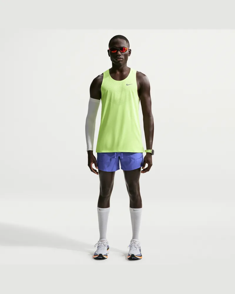 Nike Stride Dri-FIT Laufshorts mit integriertem Slip (ca. 12,5 cm) (Herren) - Blau Blau