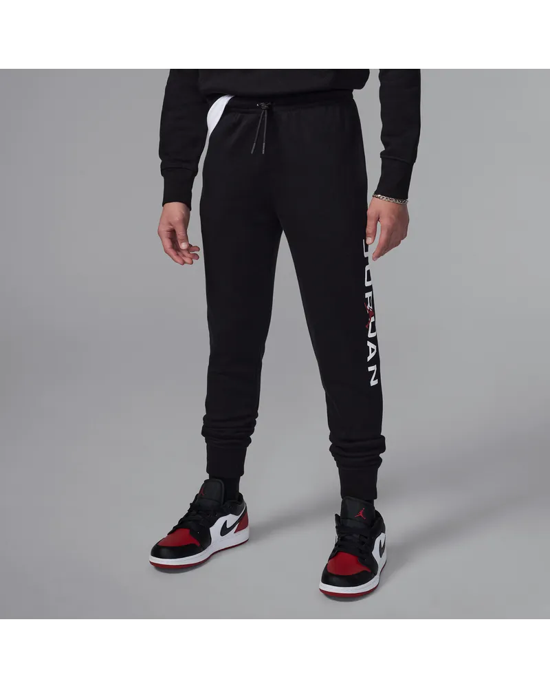 Jordan Baseline Fleece-Hose (ältere Kinder) - Schwarz Schwarz