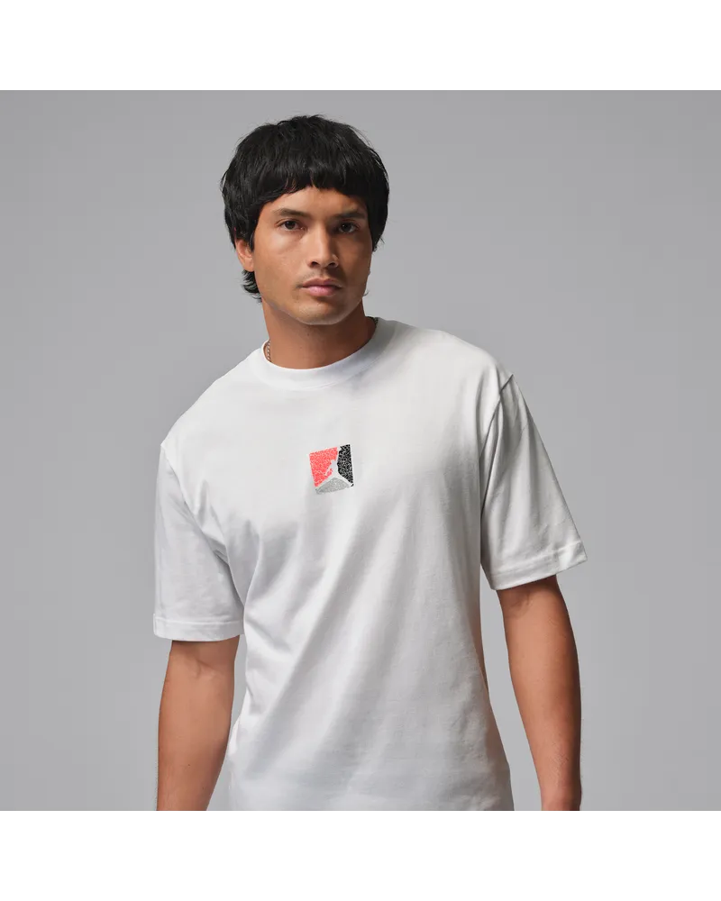 Jordan Men-T-Shirt mit Grafik - Weiß Weiß