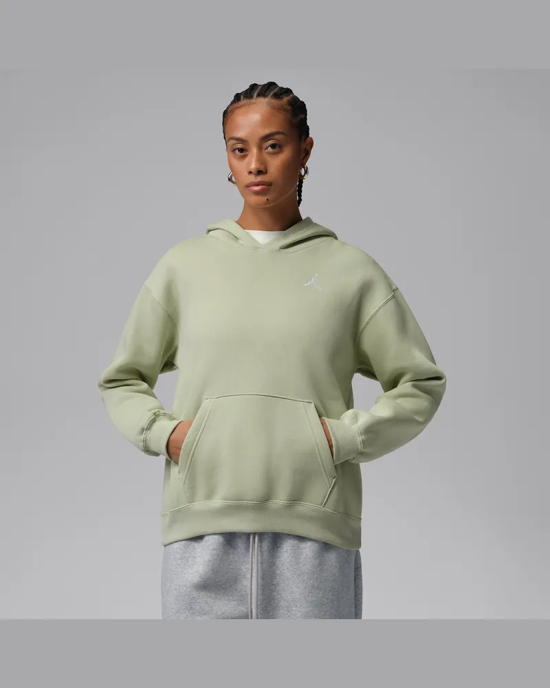 Jordan Brooklyn Fleece-Hoodie für Damen - Grün Grün