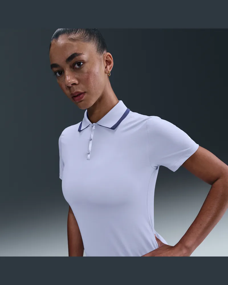Nike Tour Dri-FIT Kurzarm-Golf-Poloshirt (Damen) - Grau Grau
