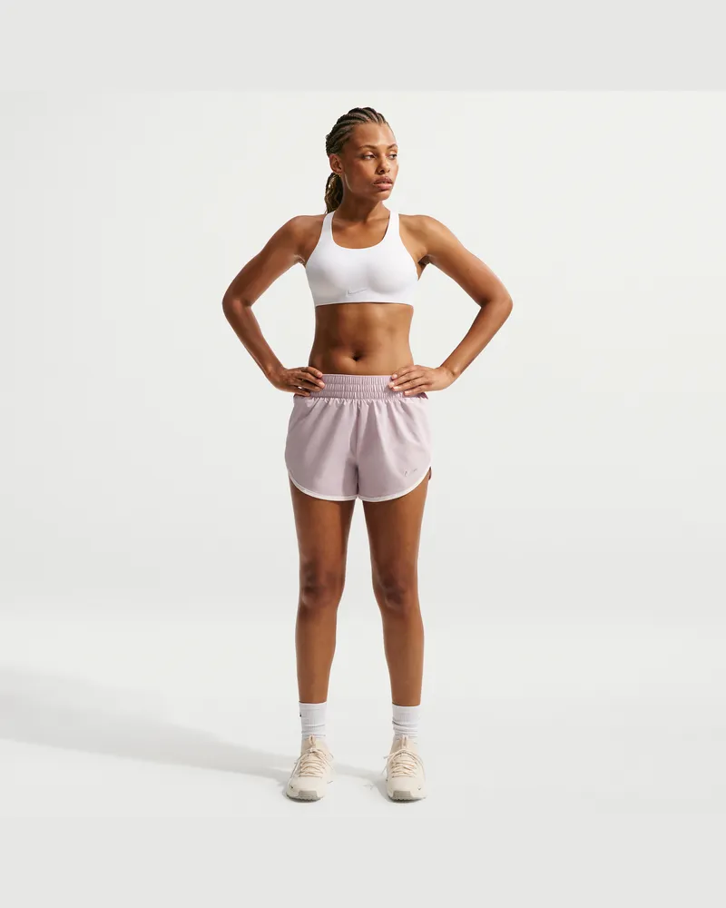 Nike One Shorts aus Webmaterial mit Futter (Damen) - Lila Lila