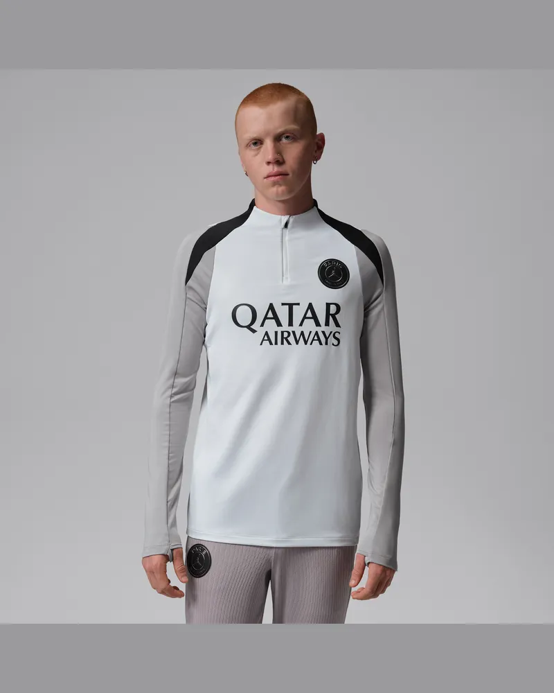 Jordan Paris Saint-Germain Strike Night Edition  Dri-FIT Fußball-Drill-Strickoberteil (Herren) - Weiß Weiß