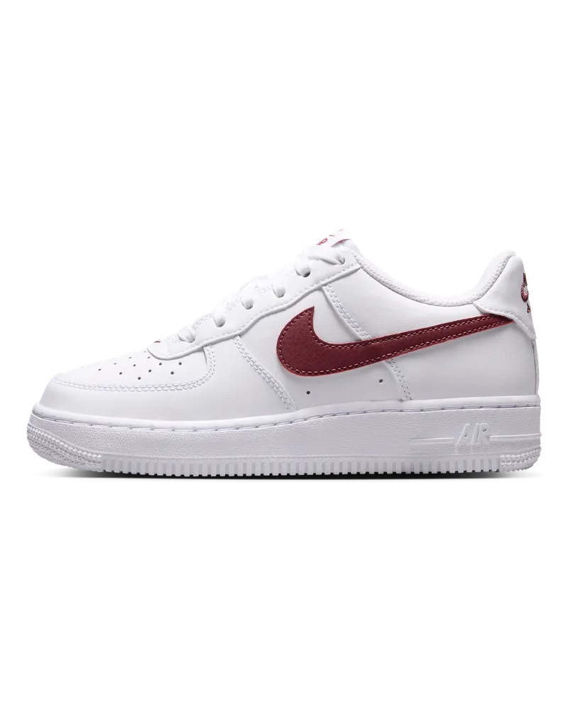 Nike Air Force 1 Schuh für ältere Kinder - Weiß Weiß