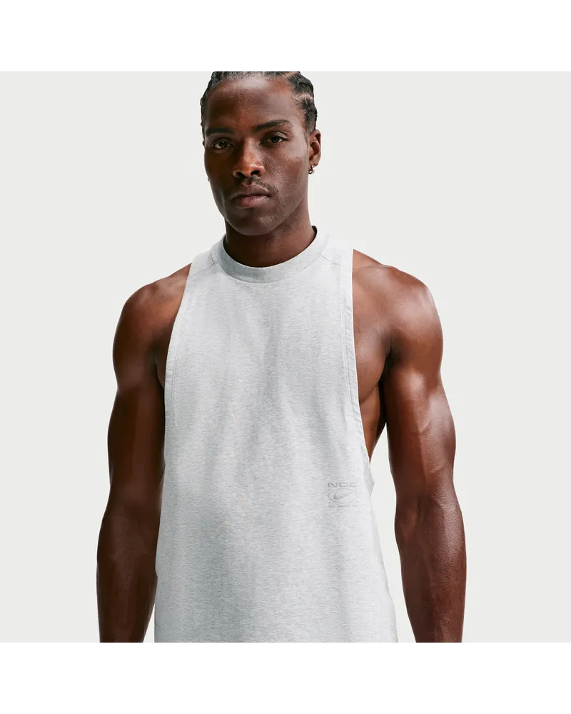 Nike N.A.C. Dri-FIT Trainings-Tanktop (Herren) - Grau Grau