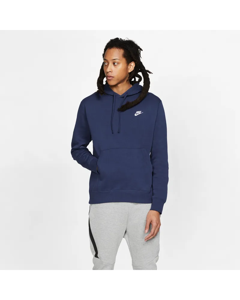 Nike Club Fleece Hoodie - Blau Blau