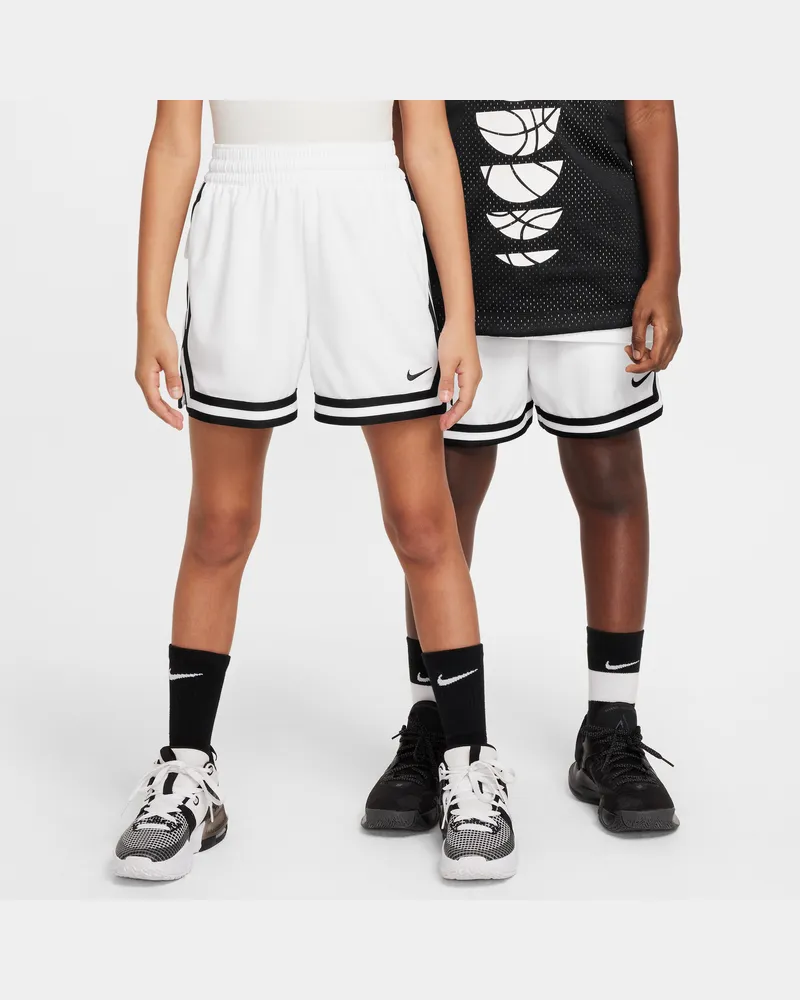 Nike DNA Basketballshorts für ältere Kinder (ca. 13 cm) - Weiß Weiß