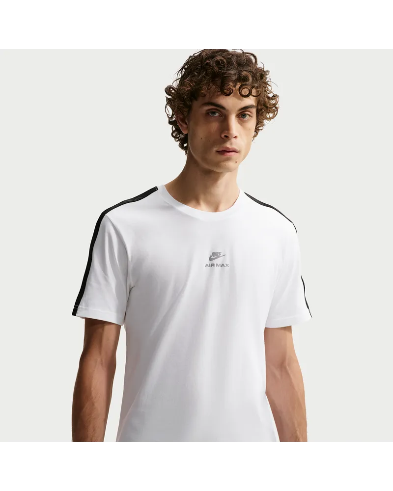 Nike Kurzarm-T-Shirt für Herren - Weiß Weiß