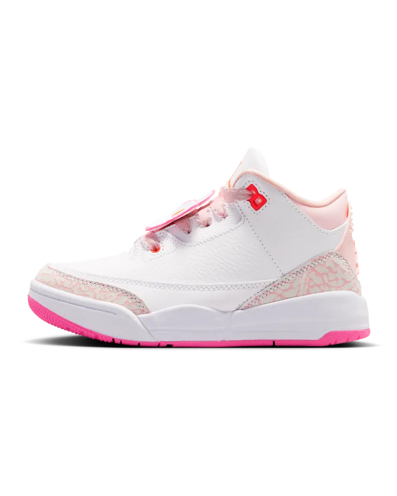 Jordan 3 Retro Schuh (jüngere Kinder) - Pink Pink