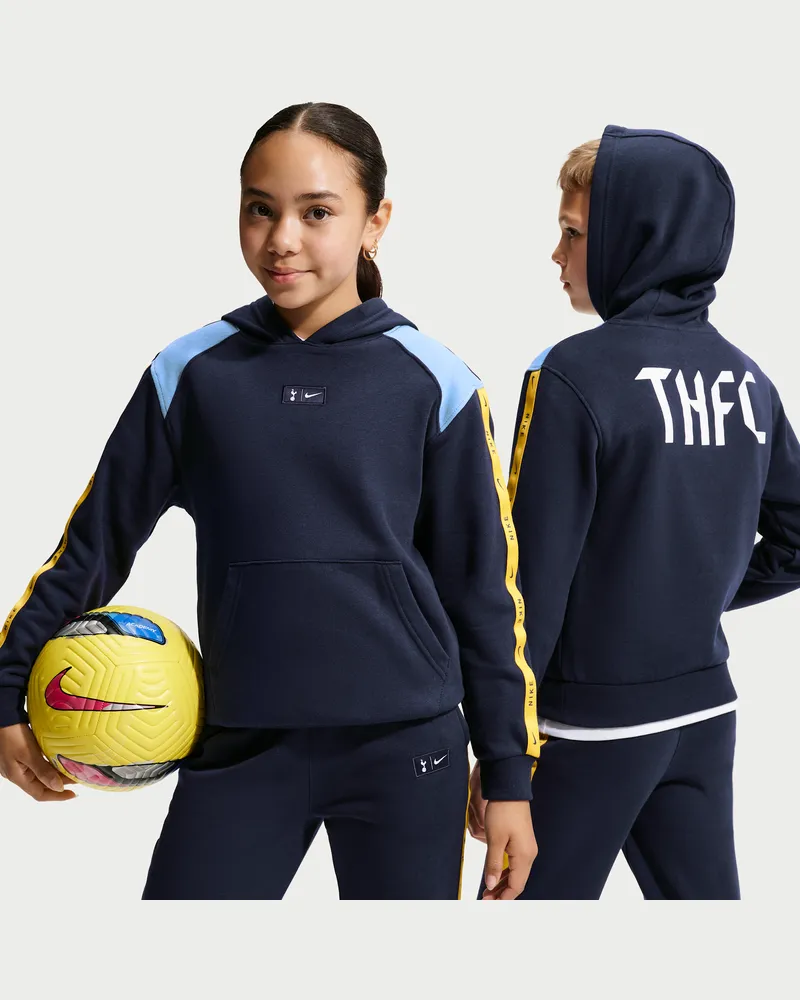 Nike Tottenham Hotspur City Side  Fleece-Fußball-Hoodie (ältere Kinder) - Blau Blau