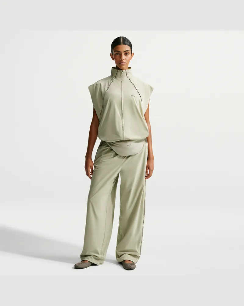 Nike SKIMS Stretch Nylon Oversize-Hose (Damen) - Grün Grün