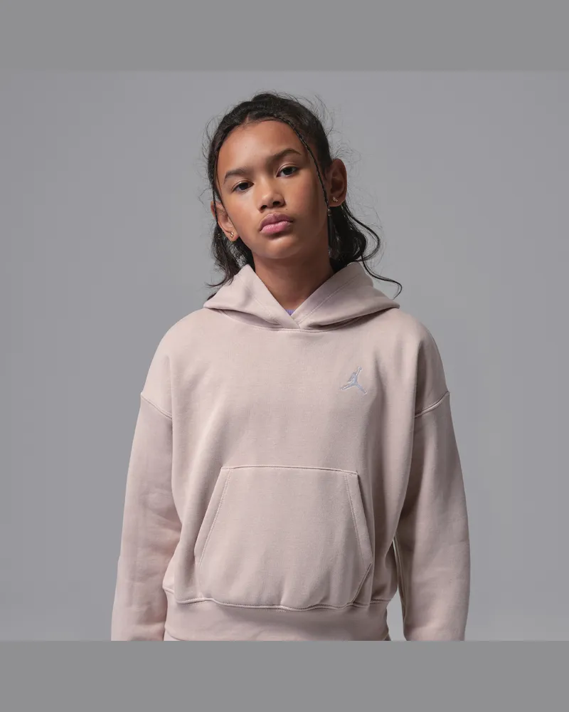 Jordan Brooklyn Fleece-Hoodie (ältere Kinder) - Pink Pink