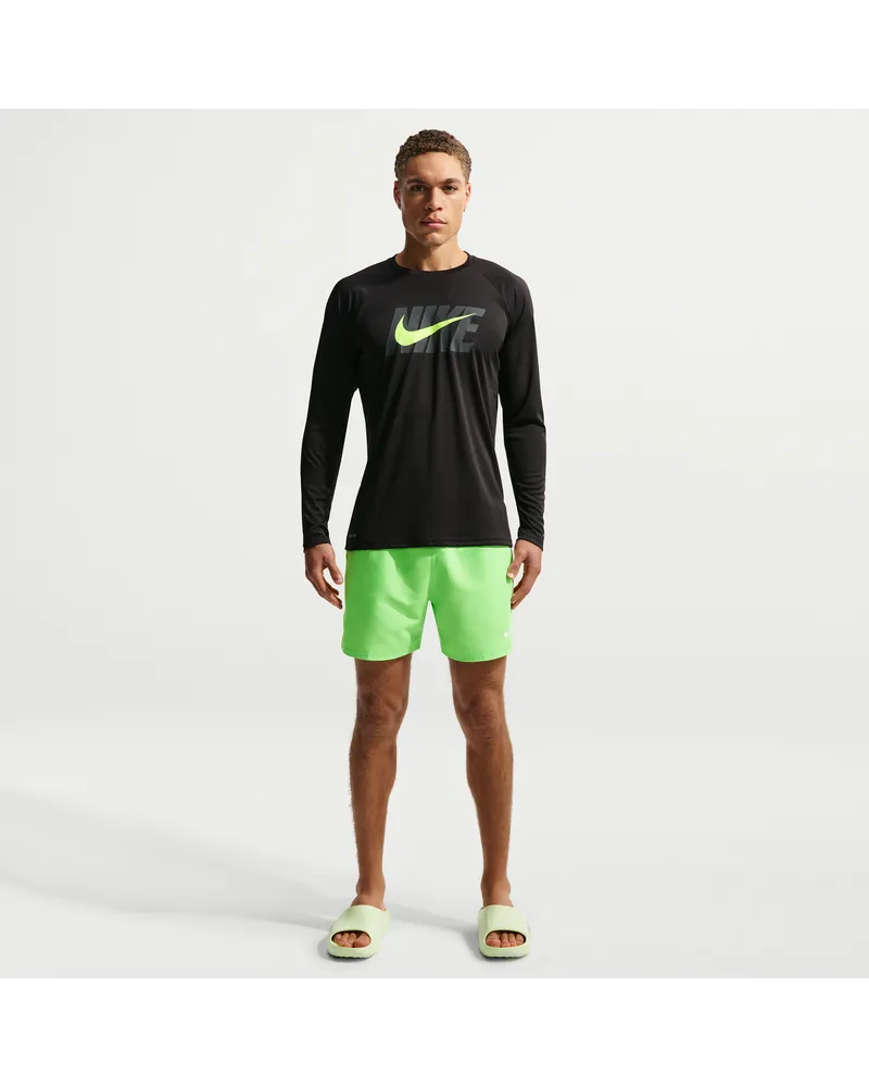 Nike Swim Breaker Volley-Shorts mit Innenslip (Herren, ca. 12,5 cm) - Grün Grün