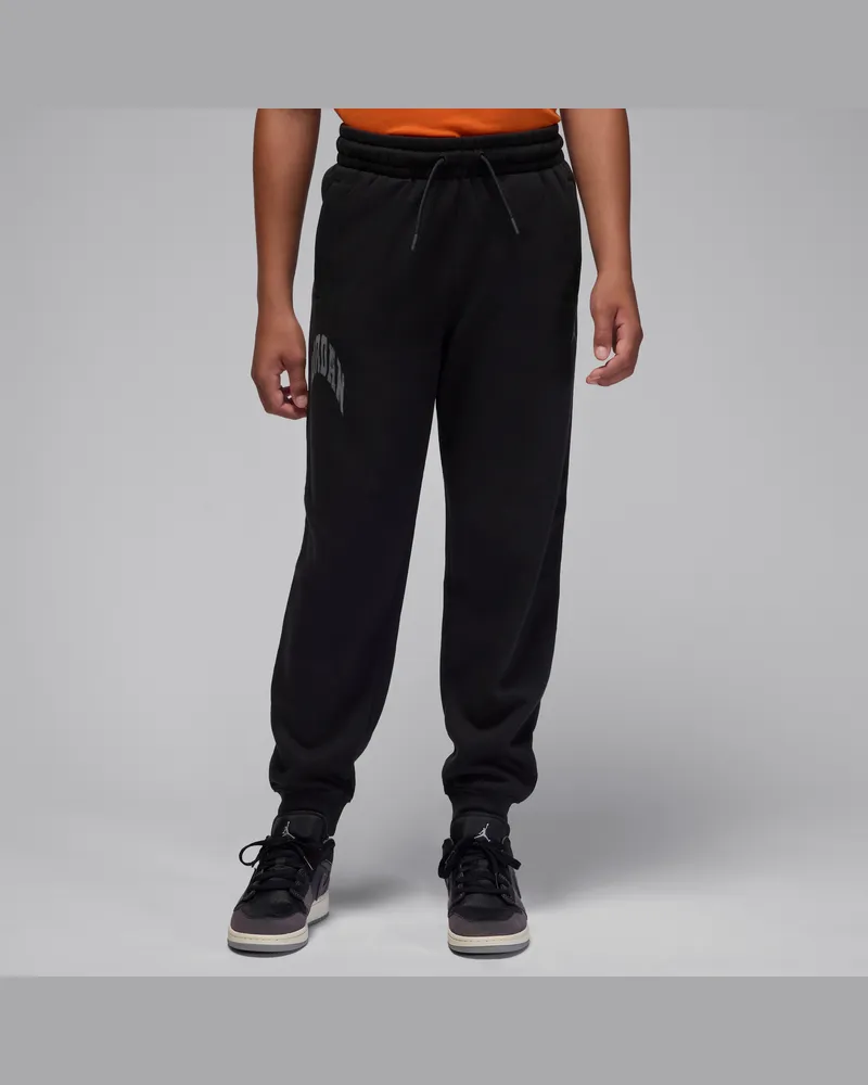 Jordan MVP Fleece-Hose (ältere Kinder) - Schwarz Schwarz