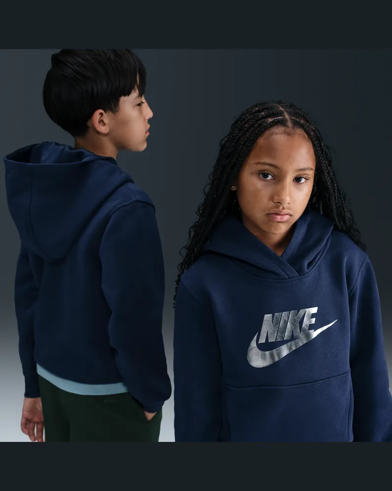 Nike Club Fleece Hoodie (ältere Kinder) - Blau Blau