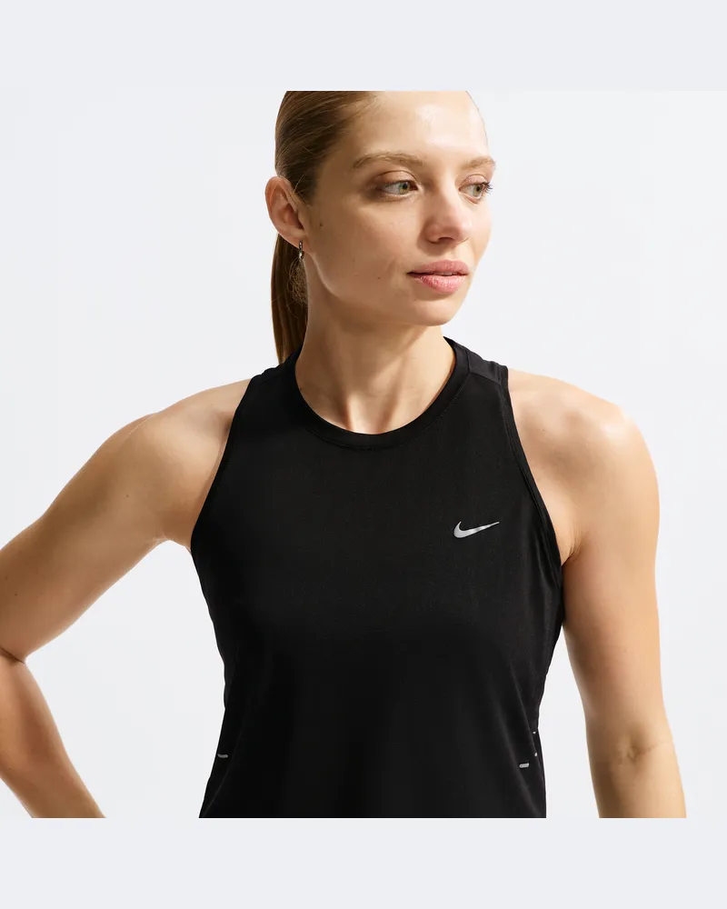 Nike Swift Breathe Dri-FIT Lauf-Tanktop (Damen) - Schwarz Schwarz