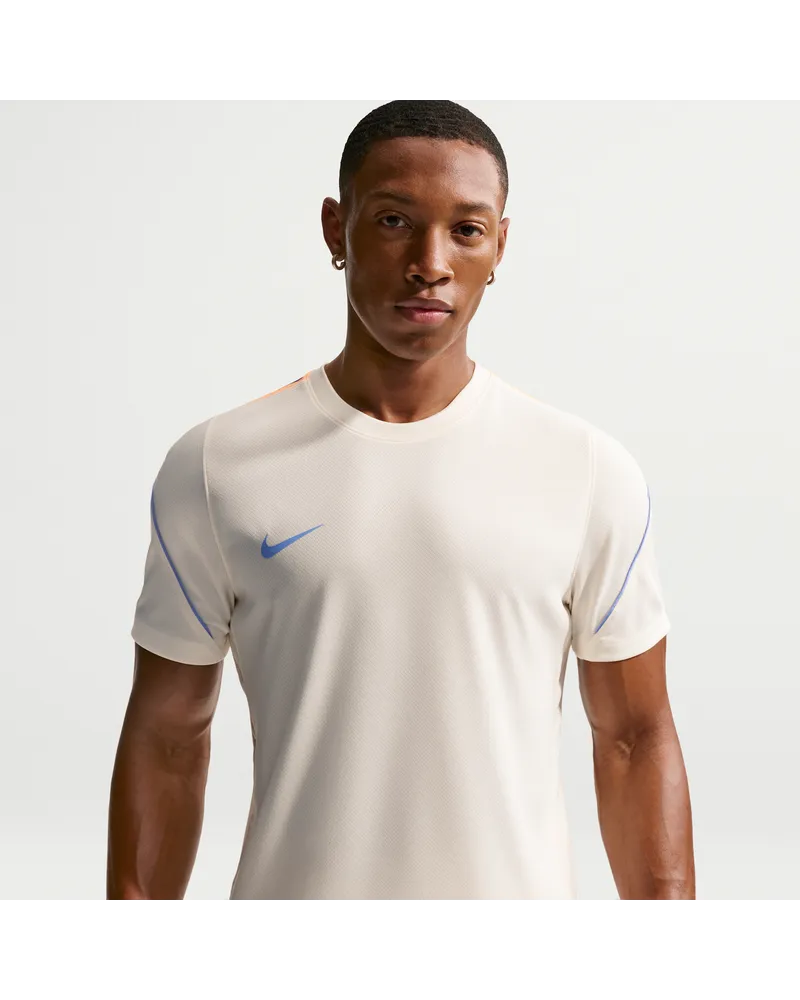 Nike Strike Dri-FIT Kurzarm-Fußballoberteil für Herren - Braun Braun