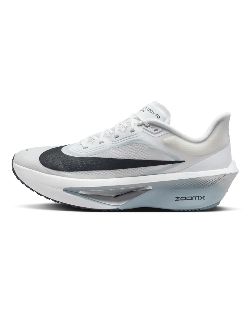 Nike Zoom Fly 6 Straßenlaufschuh für Wettkämpfe (Herren) - Weiß Weiß
