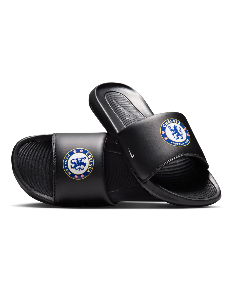 Nike FC Chelsea Victori One  Slides (Damen) - Schwarz Schwarz