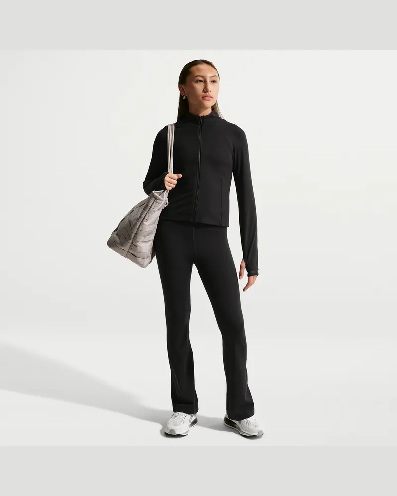 Nike Mavn Leggings mit hohem Bund (Mädchen) - Schwarz Schwarz