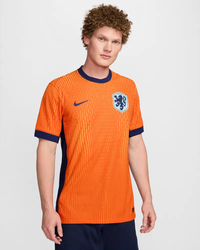 Nike Netherlands (Men's Team) 2024/25 Match Home  Dri-FIT ADV Authentic Fußballtrikot für Herren - Orange Orange