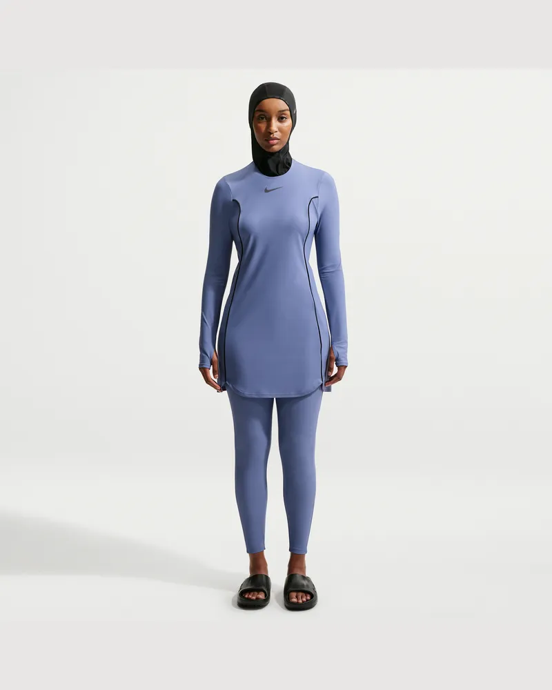 Nike Swim Victory schmale Schwimmleggings (Damen) - Blau Blau