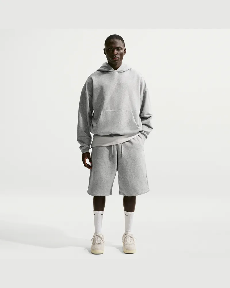 Nike Standard Issue Therma-FIT Fleece-Basketballshorts (Herren) (ca. 35,5 cm) - Grau Grau