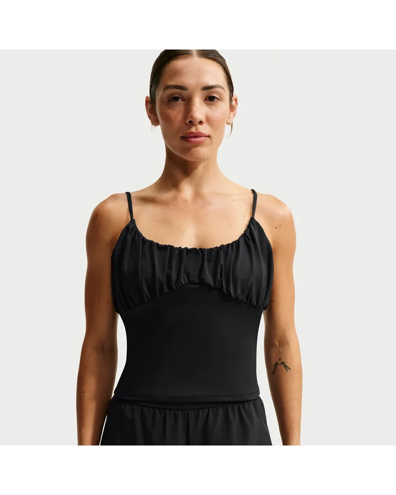 Nike One Tanktop (Damen) - Schwarz Schwarz