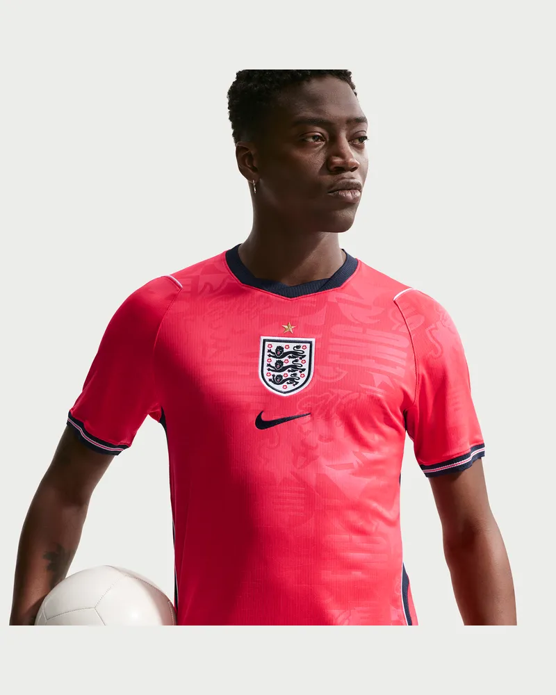 Nike England 2026 Auswärts  Replika Dri-FIT Fußballtrikot (Herren) - Rot Rot